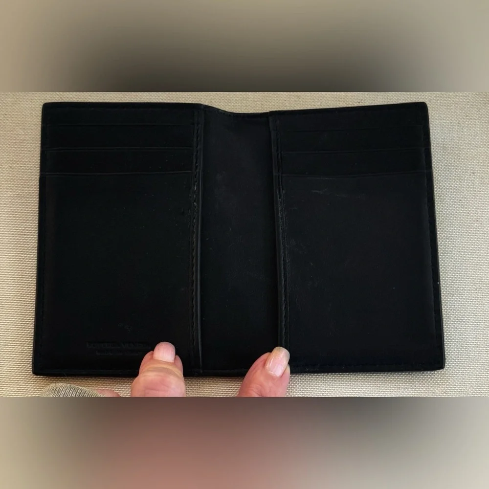 Bottega Veneta Snakeskin Card Case - Picture 3 of 4